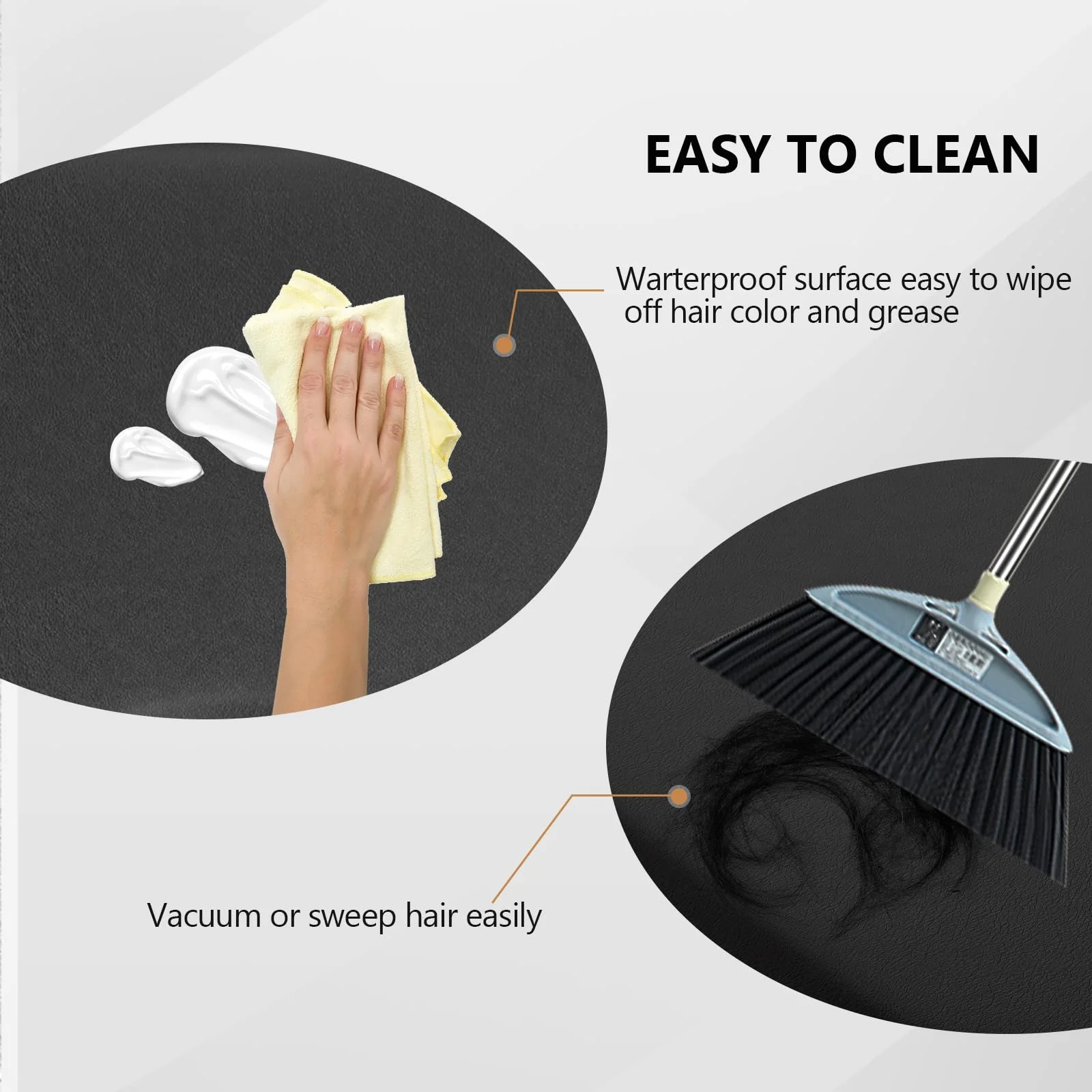 OmySalon Rectangle Anti Fatigue Mat Salon Barber Mat for Square Base Styling Chair 1/2in 3/4in Thick - Image 15