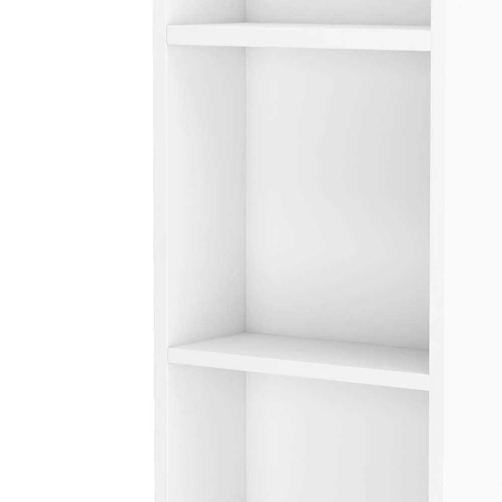 OmySalon FSS-01 Barber Storage Station Cabinet w/5 Compartments 1 Drawer 1 Door - Image 8