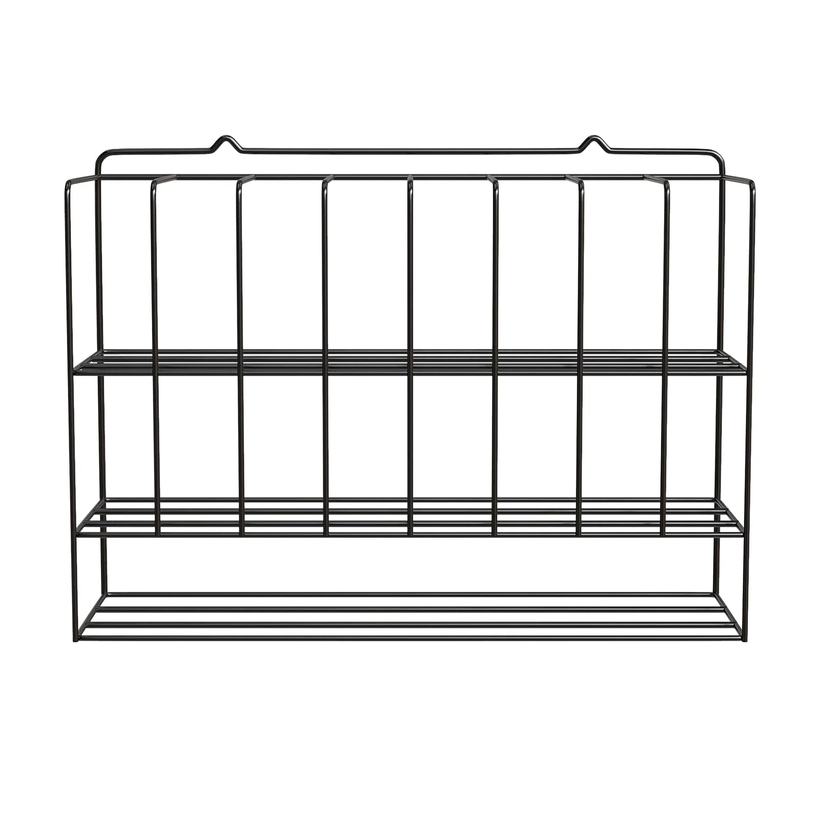 OmySalon HCRMT Wall Mounted 2 Tiers Metal Hair Color Tube Organizer Storage Rack - Image 15